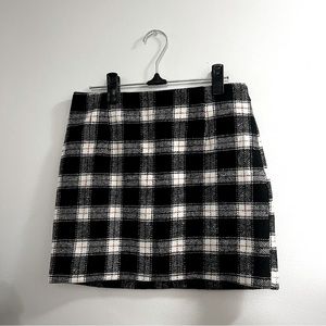 Forever 21 mini plaid skirt